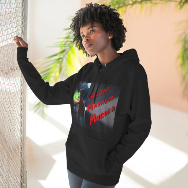 Magic, Mayhem, Murder Three-Panel Fleece Hoodie