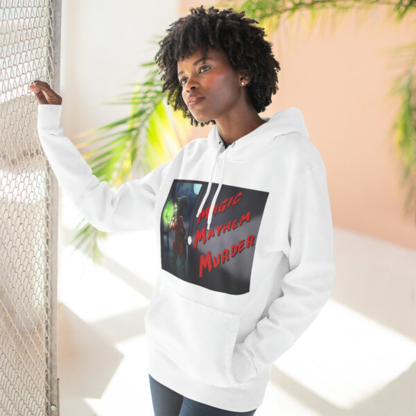 Magic, Mayhem, Murder Three-Panel Fleece Hoodie - Image 12
