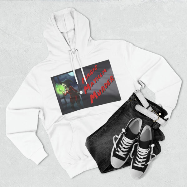 Magic, Mayhem, Murder Three-Panel Fleece Hoodie - Image 9