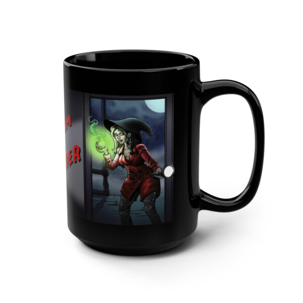Magic, Mayhem, Murder Mug, black, 15oz - Image 3