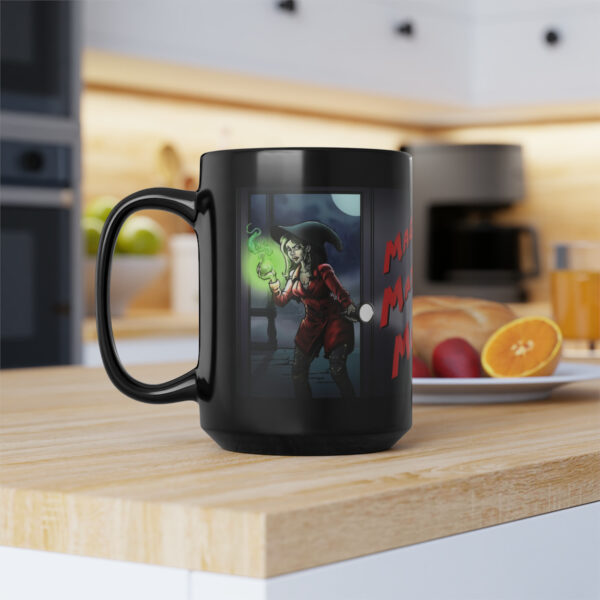 Magic, Mayhem, Murder Mug, black, 15oz - Image 8