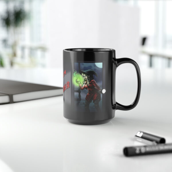 Magic, Mayhem, Murder Mug, black, 15oz - Image 9