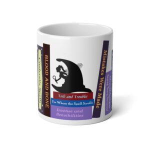 Blood Trails bookshelf, Jumbo Mug, 20oz